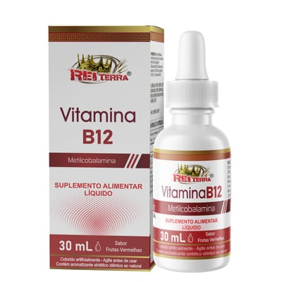 Metilcobalamina B12 2,4mcg Rei Terra 60cps