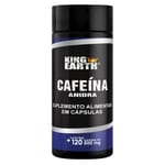 Cafeína 500mg King Earth 120 cps