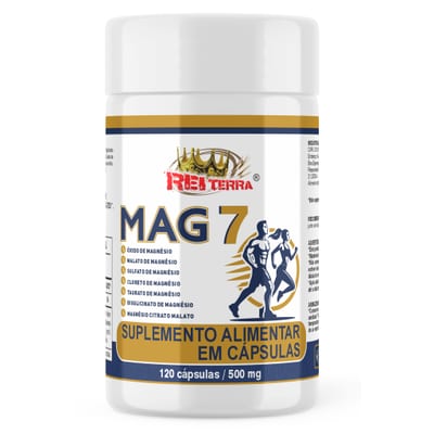 Mag7 500mg Rei Terra 120cps
