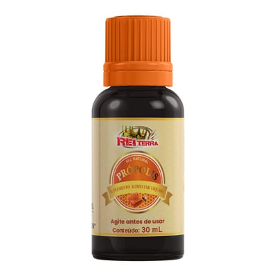 Extr.própolis verde alcoólic.Rei Terra 30mL