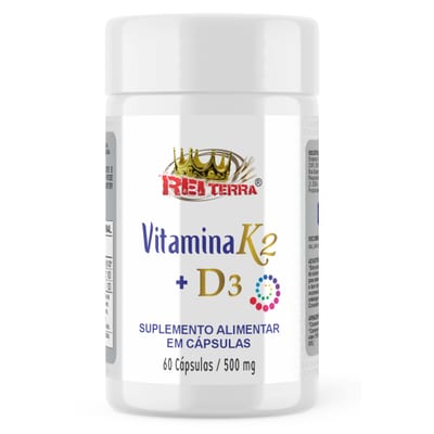Vit.K2+D3 500mg Rei Terra 60cps