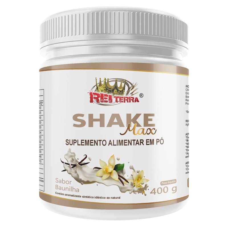 ShakeMax 400g Rei terra baunilha
