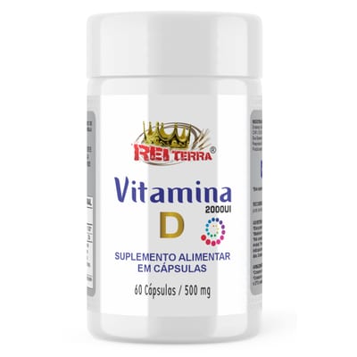 Vit.D 500mg Rei Terra 60cps