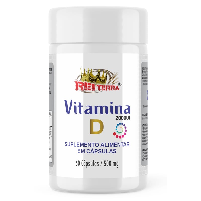 Vit.D 500mg Rei Terra 60cps
