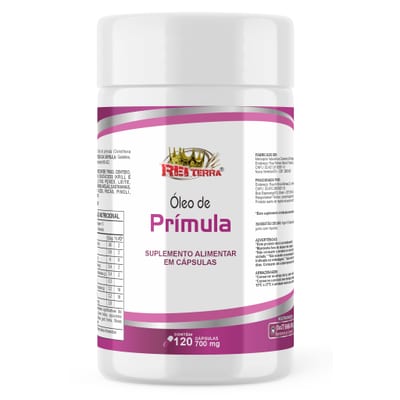 Óleo de Prímula 700mg Rei Terra 120cps