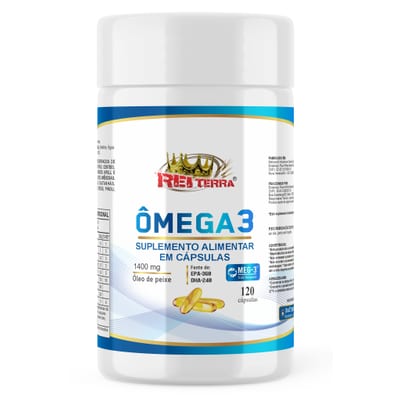 Ômega 3 1400mg Rei Terra 120cps