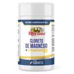 Cloreto de magnésio 500mg Rei Terra 120cps