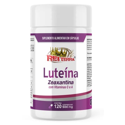 Luteína+Zeaxantina 500mg Rei Terra120cps