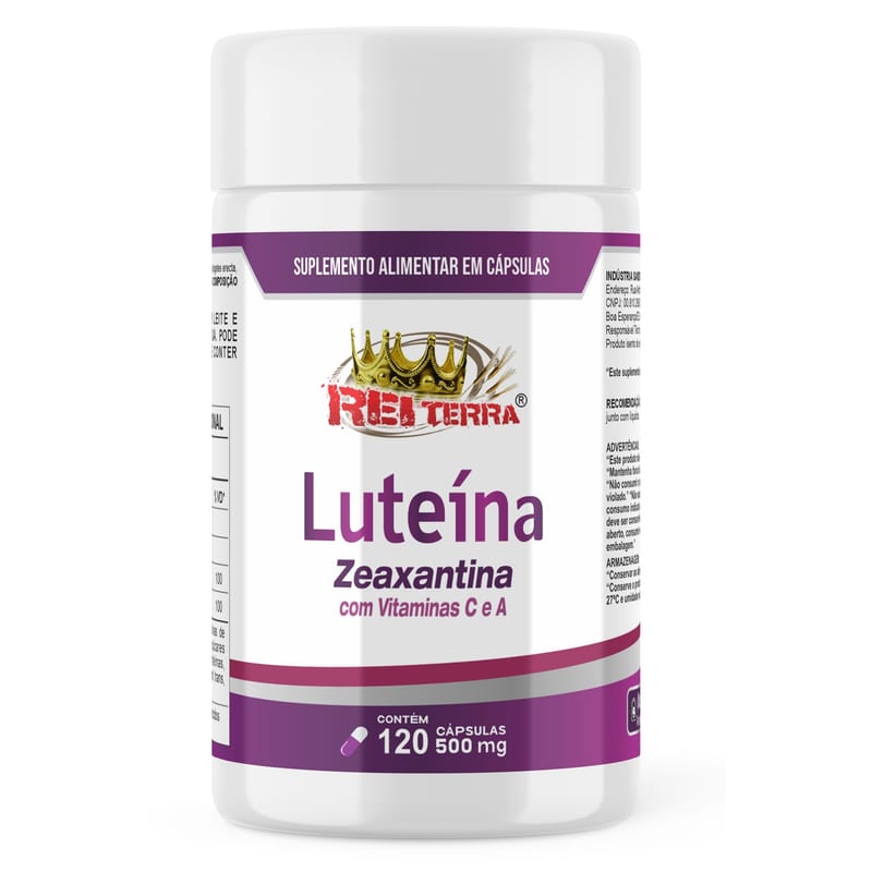 Luteína+Zeaxantina 500mg Rei Terra120cps