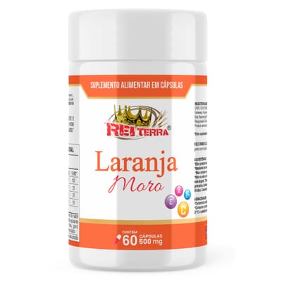 Laranja Moro 500mg Rei Terra 60cps