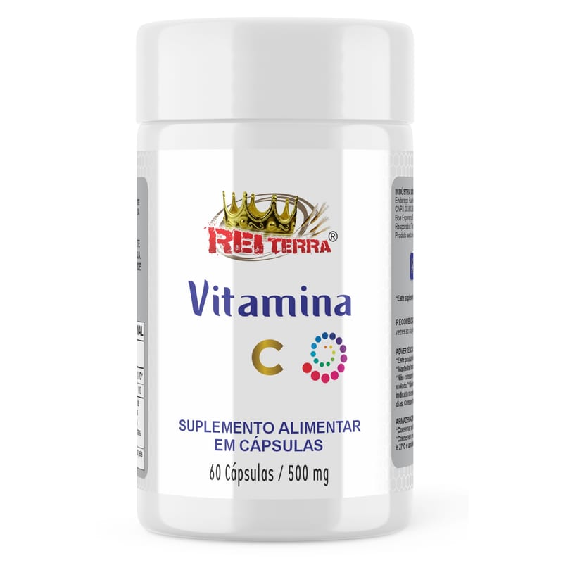 Vit. C 500mg Rei Terra 60cps