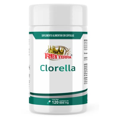 Clorella 500mg Rei Terra 120cps