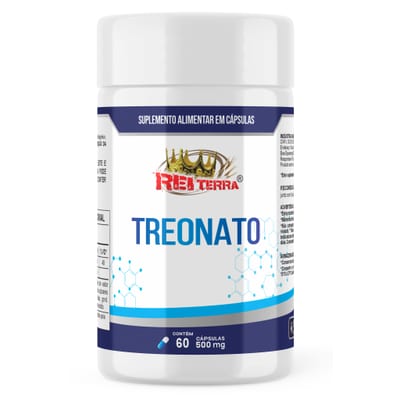 Mag Treonato 500mg Rei Terra 60cps